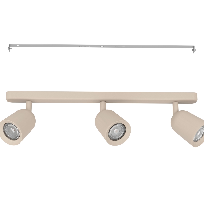 Eglo - Virziena lampa 3xGU10/10W/230V bēša