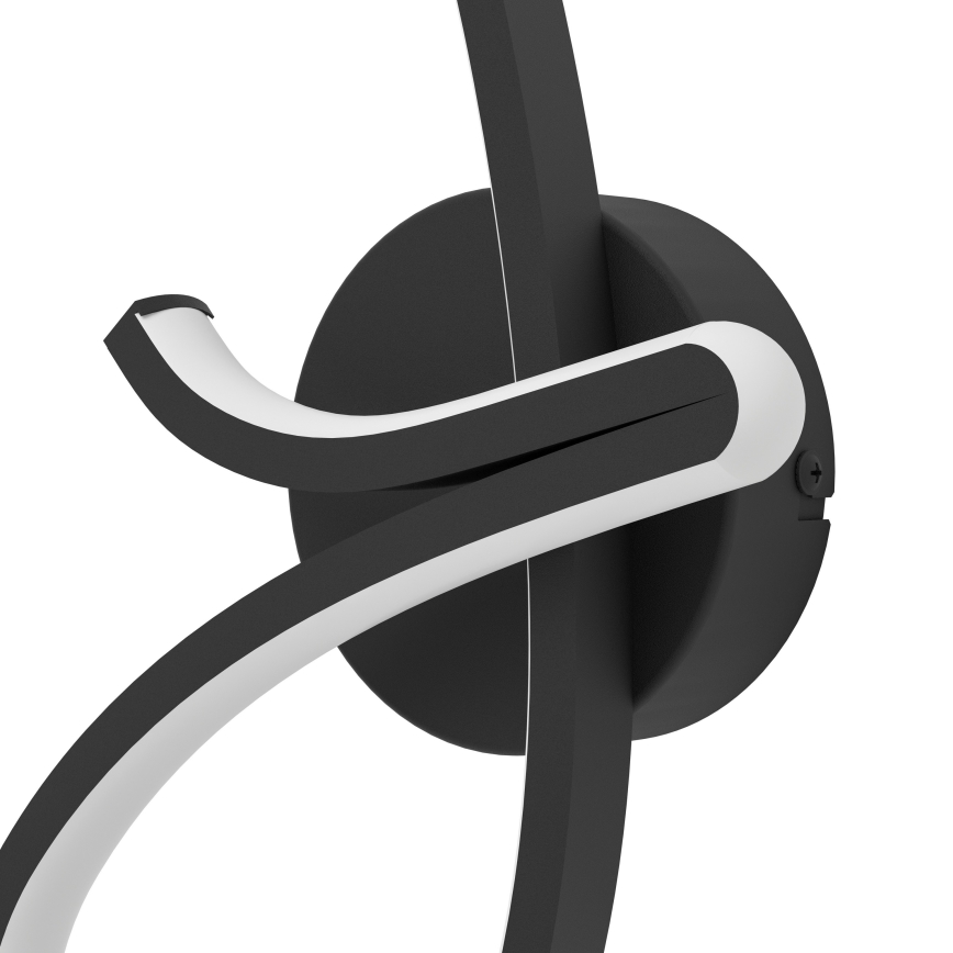 Eglo - LED sienas gaismeklis LED/12W/230V 2700/4000/6500K melns