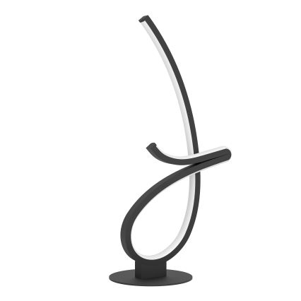 Eglo - LED galda lampa LED/12W/230V 2700/4000/6500K melna