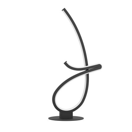 Eglo - LED galda lampa LED/12W/230V 2700/4000/6500K melna