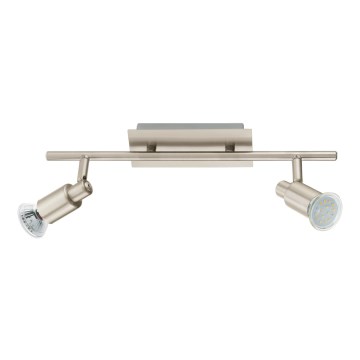 EGLO 90824 - Sienas griestu gaismeklis ERIDAN 2xGU10/LED/3W