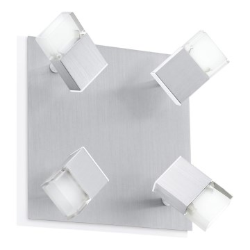 EGLO 90864 - LED griestu gaismeklis GEMINI 4xLED/4.76W