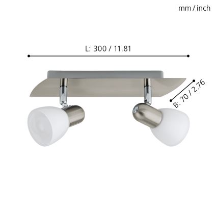 EGLO - Lampa 2xE14/40W