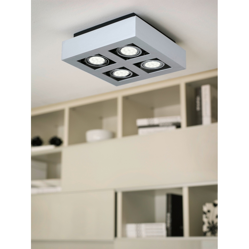 Eglo - LED Starmetis 4xGU10-LED/5W/230V