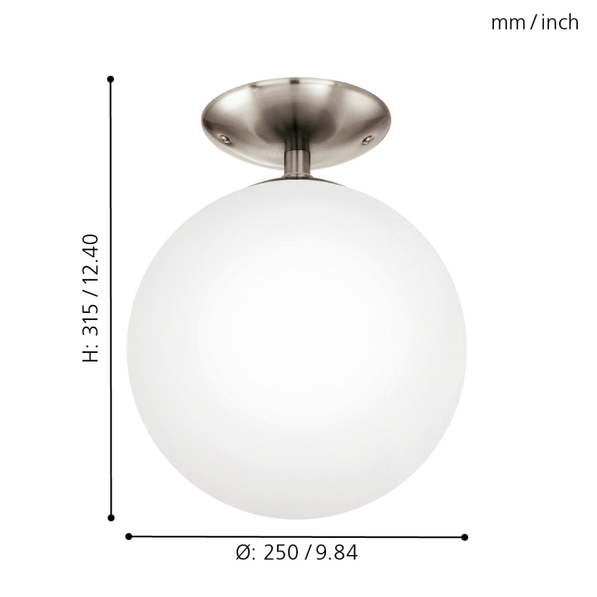EGLO - Griestu lampa 1xE27/60W d. 25 cm