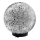 EGLO 91638 - Āra Maza lampa TERRALUNA 1 1xE27/18W melna / balta