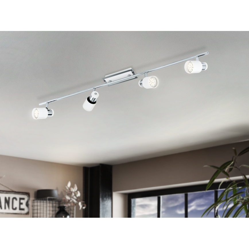 Eglo - LED starmetis 4xGU10-LED/5W/230V