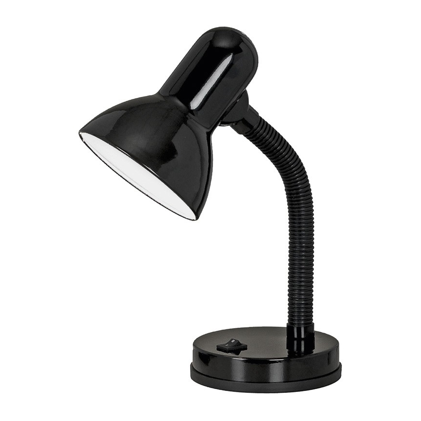 EGLO - Galda lampa 1xE27/40W melna