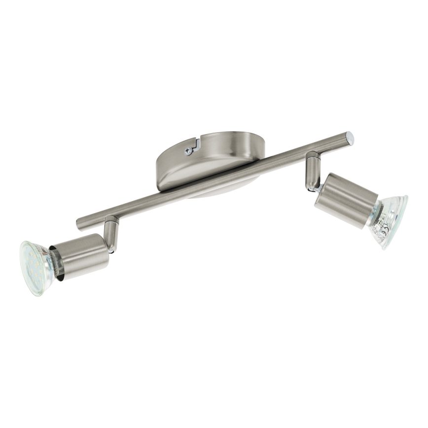 Eglo - LED starmetis 2xGU10/2,8W/230V