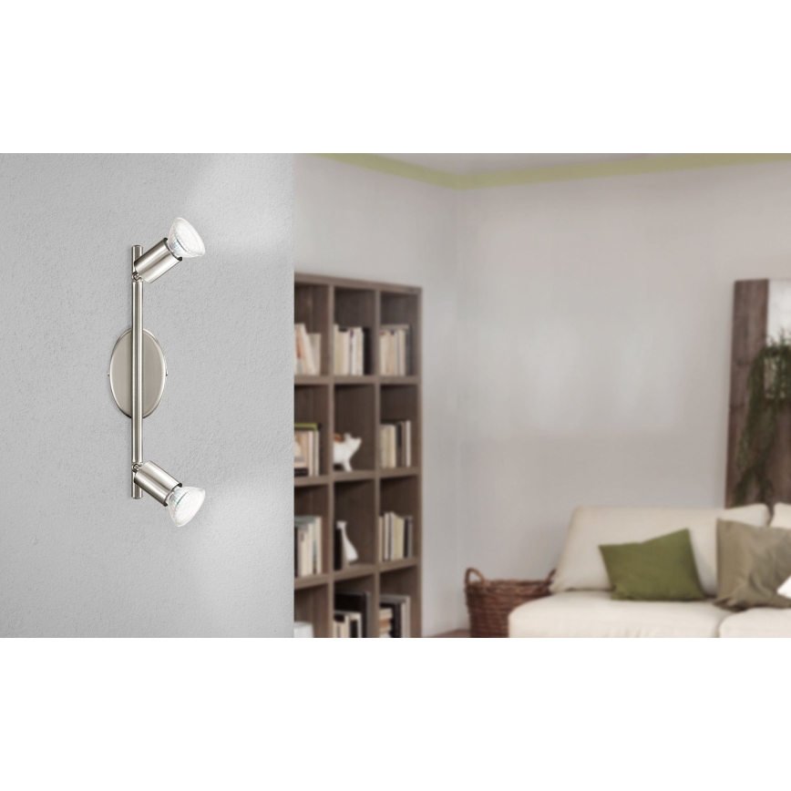 Eglo - LED starmetis 3xGU10-LED/2,8W/230V