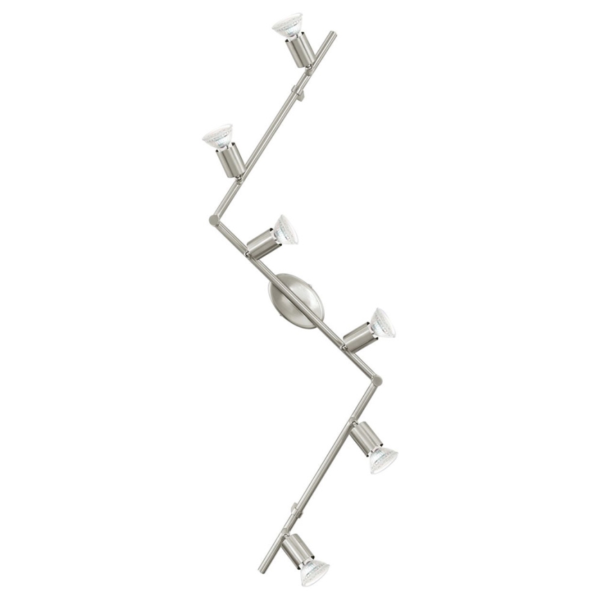 Eglo - LED starmetis 6xGU10-LED/2,8W/230V
