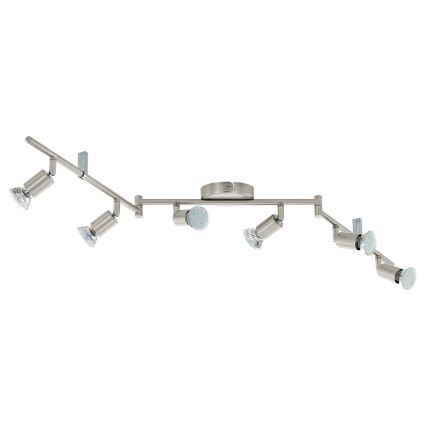 Eglo - LED starmetis 6xGU10-LED/2,8W/230V