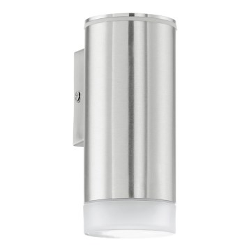 EGLO 92735 - Āra LED sienas gaismeklis RIGA 1xGU10/2,5W IP44