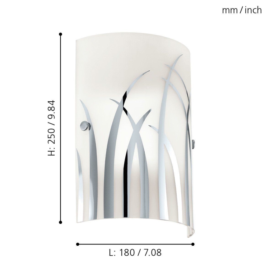 Eglo - Sienas lampa 1xE14/42W/230V