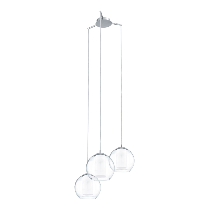 Eglo 92762 - Lustra uz troses BOLSANO 3xE27/60W