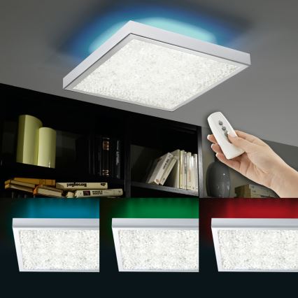 Eglo 92781 - LED griestu gaismeklis CARDITO LED/19W/230V + 4xLED/3W/230V