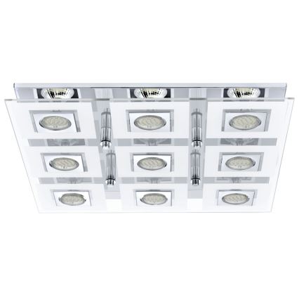 Eglo - LED Griestu lampa 9xGU10/3W/230V