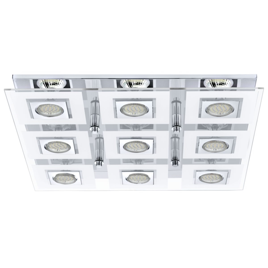 Eglo - LED Griestu lampa 9xGU10/3W/230V