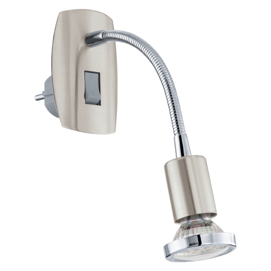Eglo - LED Kontaktligzdas lampa 1xGU10-LED/3W/230V