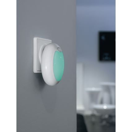 Eglo - LED RGB gaismeklis kontaktligzdai 3xLED/0,6W/230V