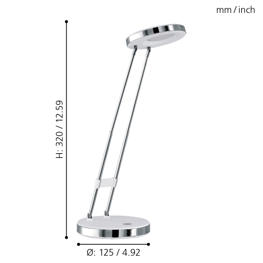Eglo 93077 - LED galda lampa GEXO LED/3W/230V