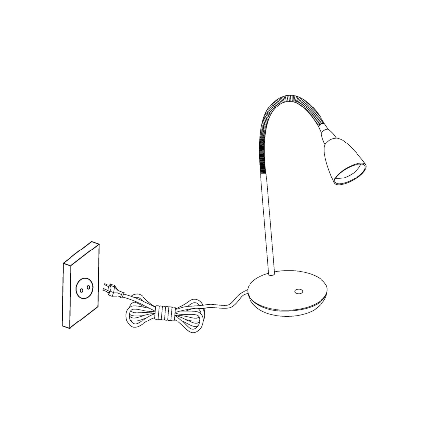 Eglo - LED galda lampa 1xLED/3W/230V