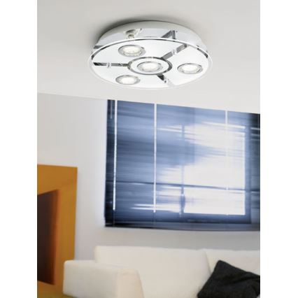 EGLO 93107 - LED Griestu lampa CABO 4xGU10/3W LED