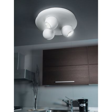 Eglo 93169 - LED starmetis NORBELLO 3 3xGU10/5W/230V