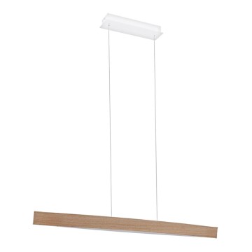 Eglo 93342 - LED piekaramais gaismeklis FORNES LED/24W/230V ozols