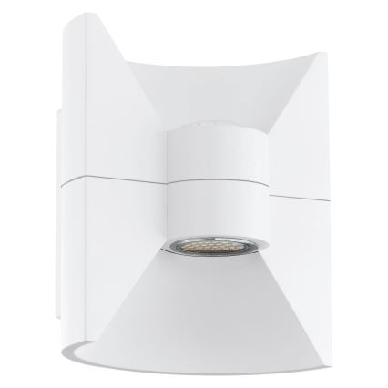 Eglo 93367 - LED āra sienas gaismeklis REDONDO balts 2xLED-SMD/2,5W/230V IP44
