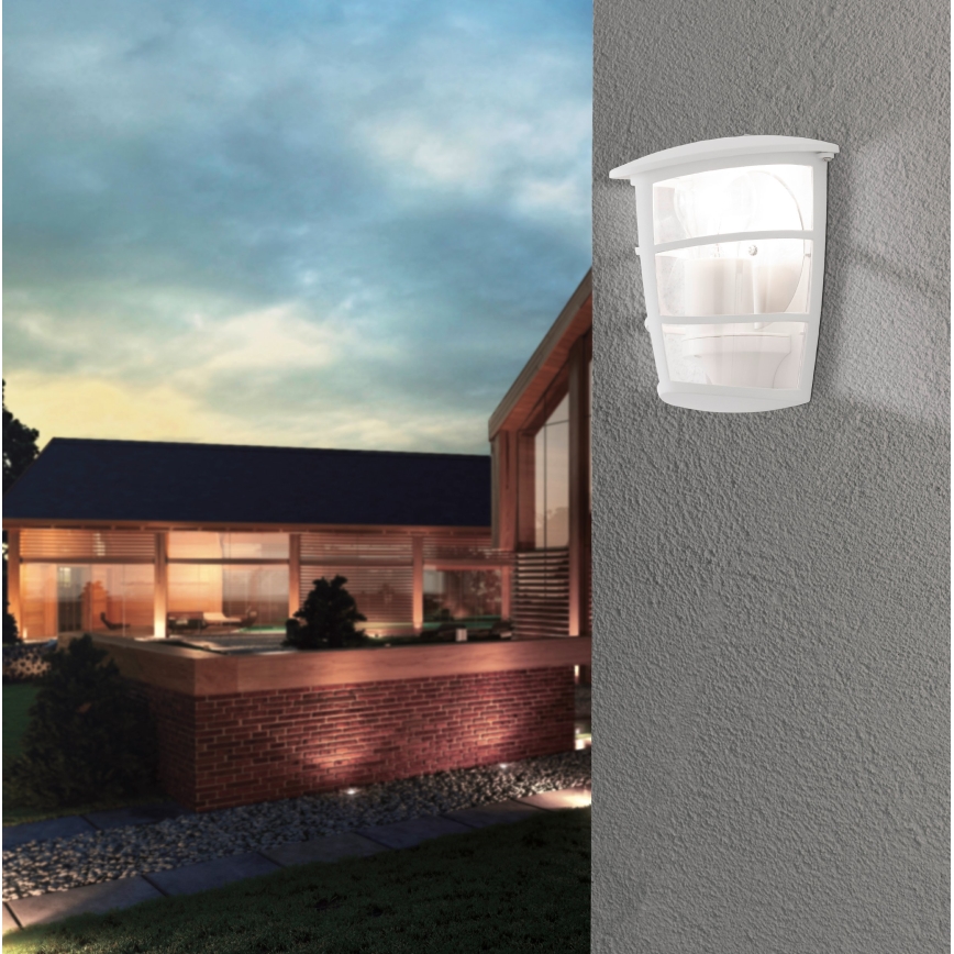 Eglo - LED Āra sienas gaismeklis 1xE27/8,5W/230V IP44
