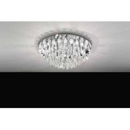 Eglo 93434 - Griestu gaismeklis CALAONDA 10xG9/33W/230V Ø 76 cm