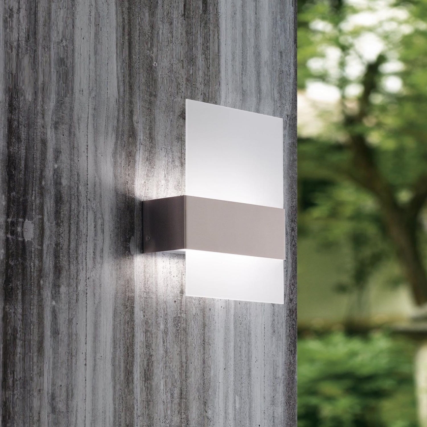 Eglo 93438 - Āra LED gaismeklis NADELA 2xLED/2,5W/230V IP44