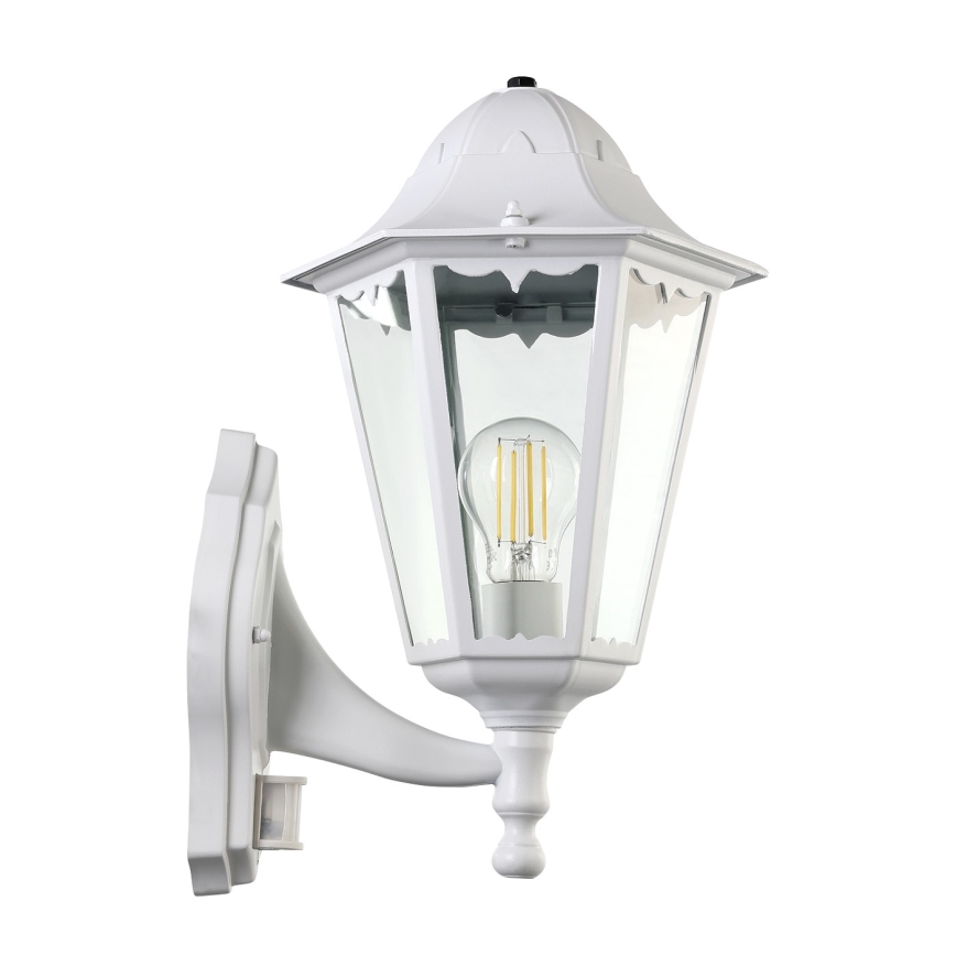 Eglo - Āra sienas gaismeklis ar sensoru 1xE27/60W/230V