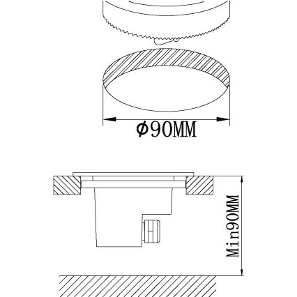 Eglo - LED Āra pagalma lampa LED/2,5W/230V IP67