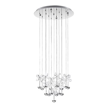 Eglo 93662 - LED Lustra ar auklu PIANOPOLI 15xLED/2,5W/230V