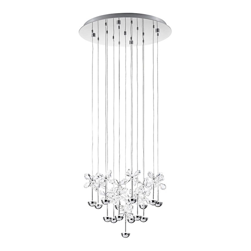 Eglo 93662 - LED Lustra ar auklu PIANOPOLI 15xLED/2,5W/230V