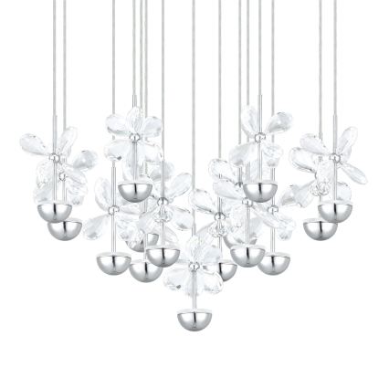 Eglo 93662 - LED lustra uz troses PIANOPOLI LED/44W/230V