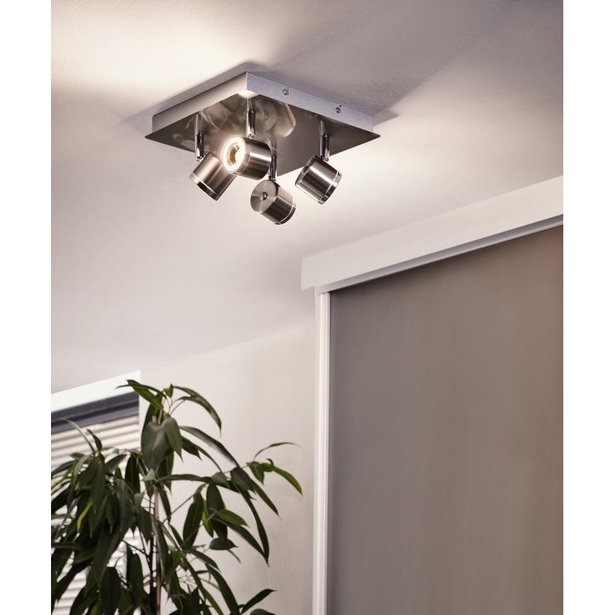 Eglo 93696 - LED Starmetis PIERINO 4xLED/5W/230V