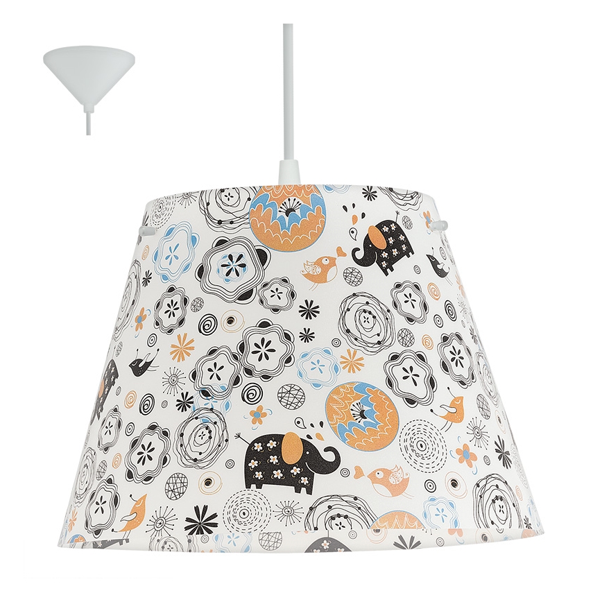 Eglo 93718 - Bērnu gaismeklis MOLOVE 1xE27/60W/230V