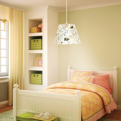 Eglo 93718 - Bērnu gaismeklis MOLOVE 1xE27/60W/230V