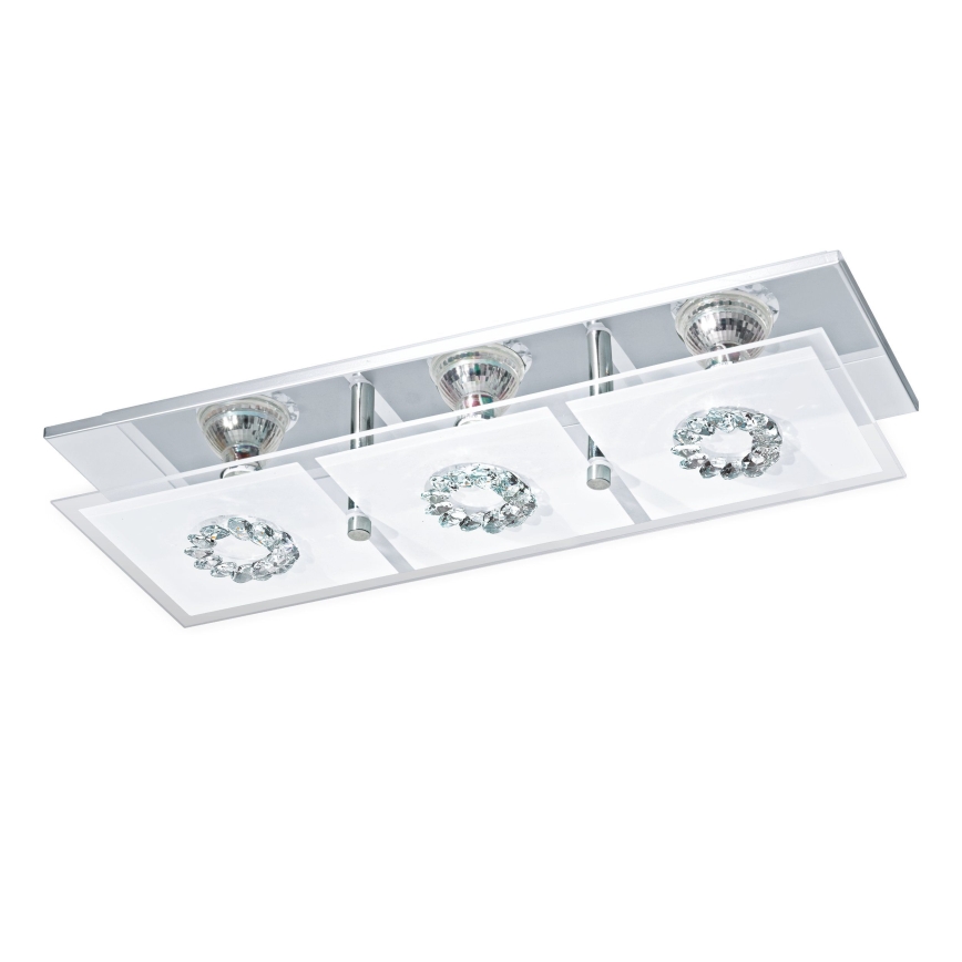Eglo 93782 - LED griestu lampa RONCATO 3xGU10/3W/230V
