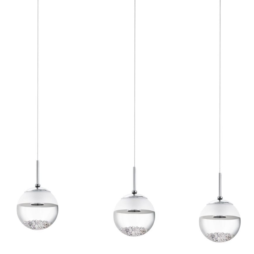Eglo 93784 - LED piekarams gaismeklis MONTEFIO 1 3xLED/5W/230V