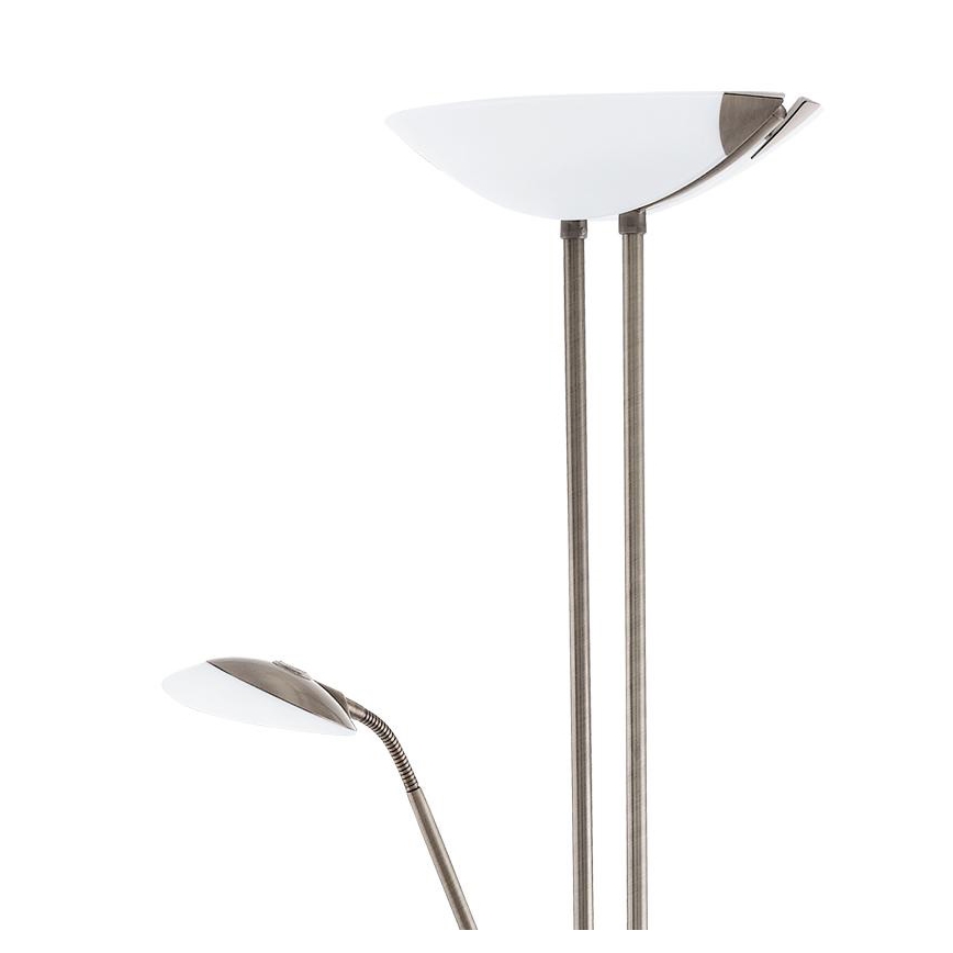 Eglo - LED Aptumšojama grīdas stāvlampa LED/20W + LED/2,5W bronza