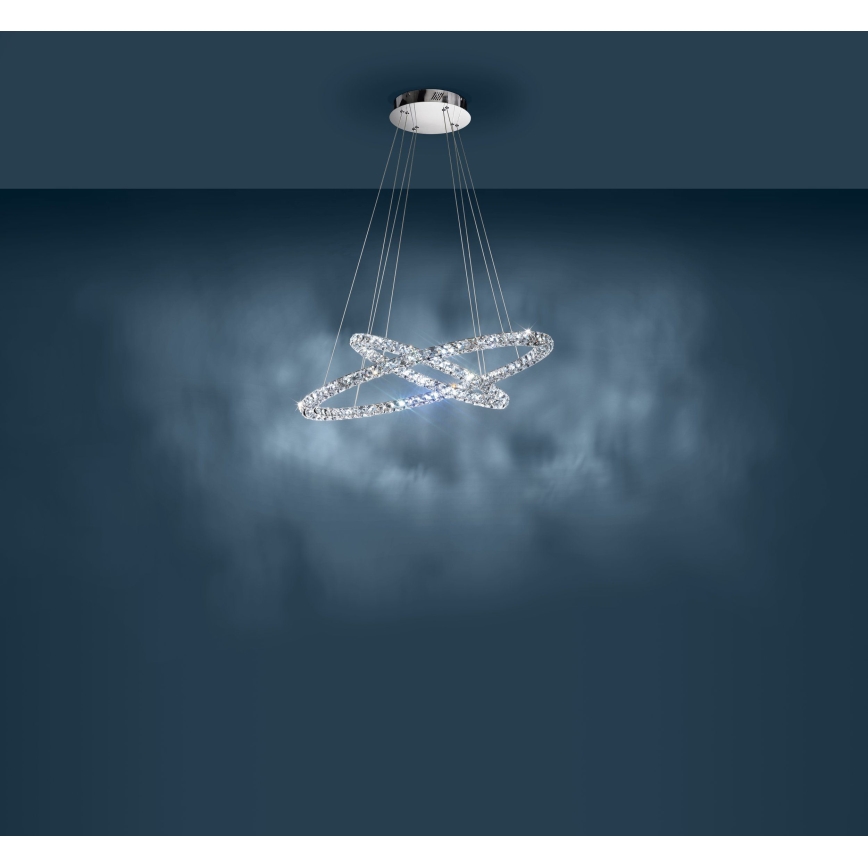 Eglo - LED Lustra ar auklu LED/56,1W/230V