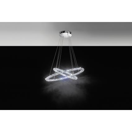 Eglo - LED Lustra ar auklu LED/56,1W/230V