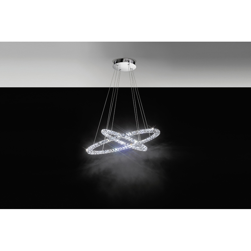 Eglo - LED Lustra ar auklu LED/56,1W/230V