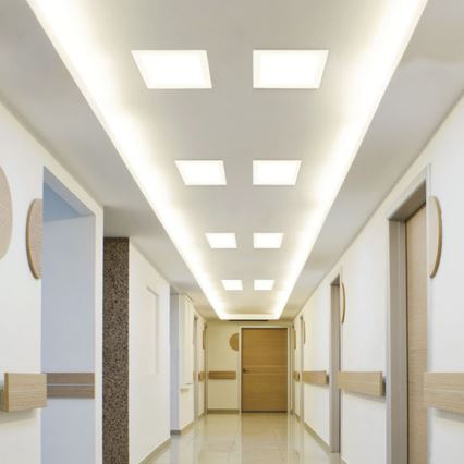 Eglo 94068 - LED iebūvējamais griestu gaismeklis FUEVA 1 LED/16,47W/230V 22,5x22,5 cm