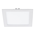 Eglo 94068 - LED iebūvējamais griestu gaismeklis FUEVA 1 LED/16,47W/230V 22,5x22,5 cm