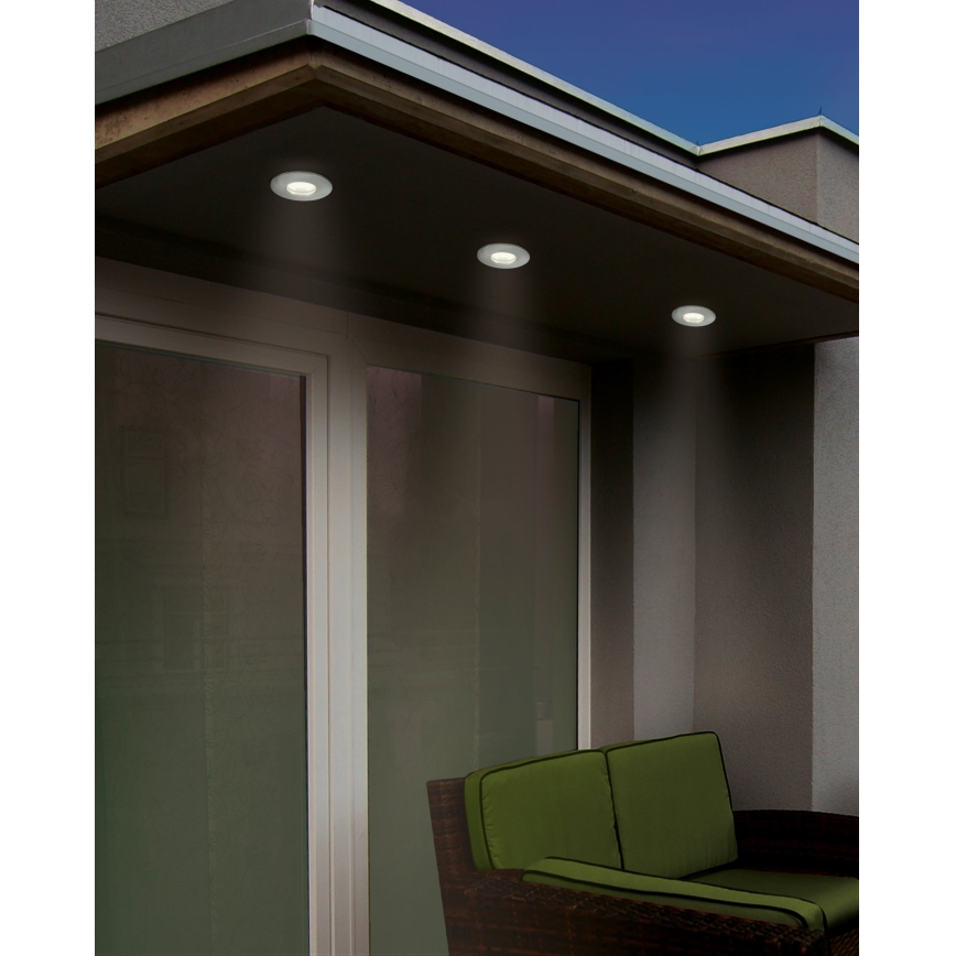 Eglo - LED Vannas istabas iegremdējama lampa 1xGU10/5W/230V IP65